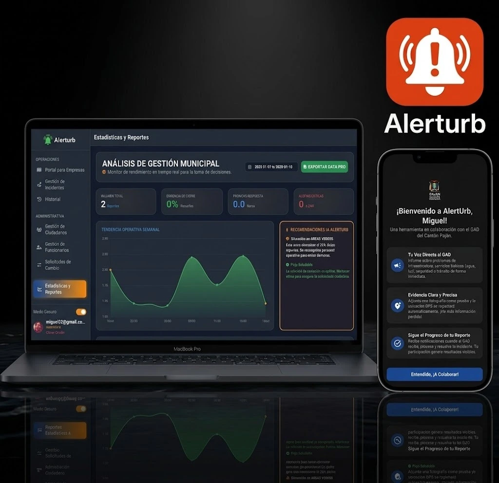 AlertUrb plataforma ciudadana