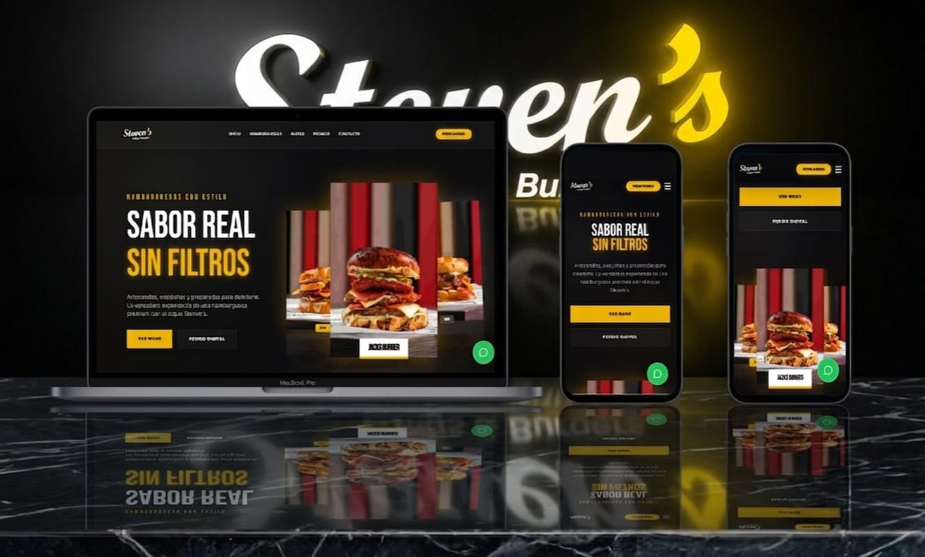 Restaurante Steven's E-Commerce